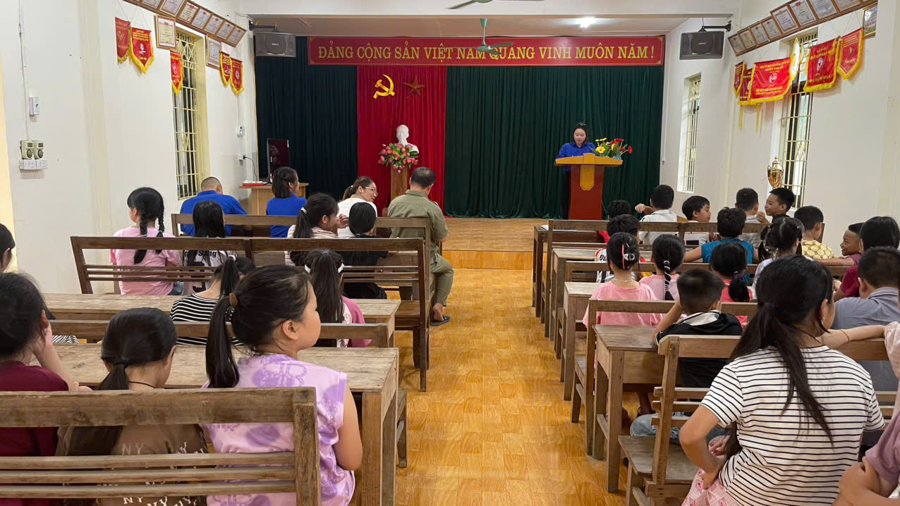 Các thôn trên địa bàn xã Chợ Đồn tổ chức khai mạc sinh hoạt hè cho thiếu nhi 