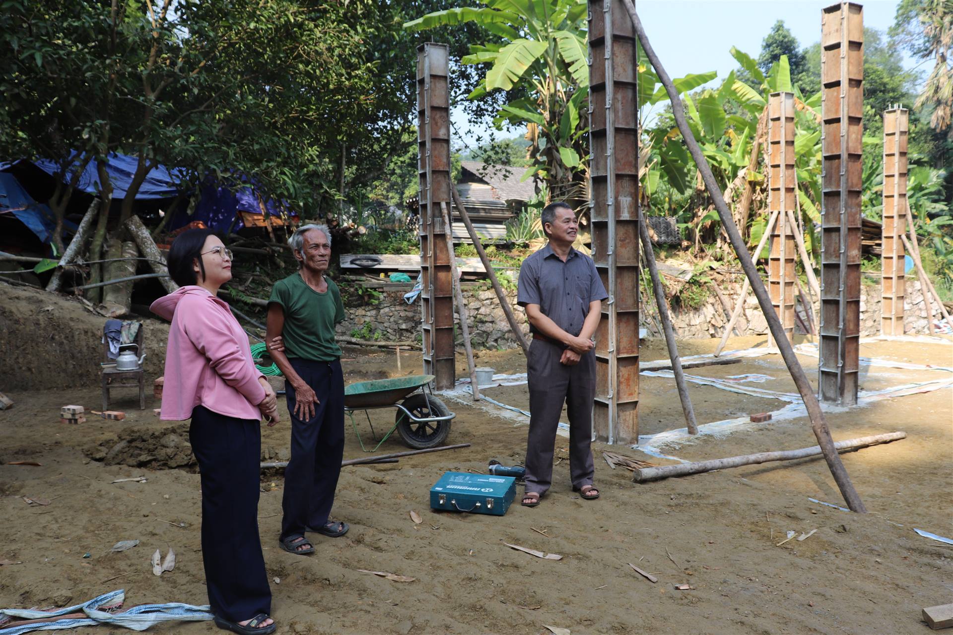 Xã Chợ Đồn tập trung thực hiện chương trình xóa nhà tạm, nhà dột nát hướng tới kỷ niệm 80 năm Ngày Bác Hồ về ATK  