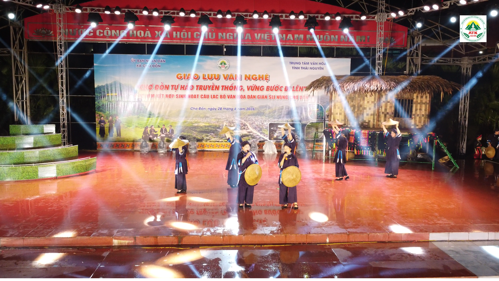 Xã Chợ Đồn tổ chức thành công Đêm giao lưu văn nghệ - Chợ  đêm chào mừng Quốc khánh 2/9