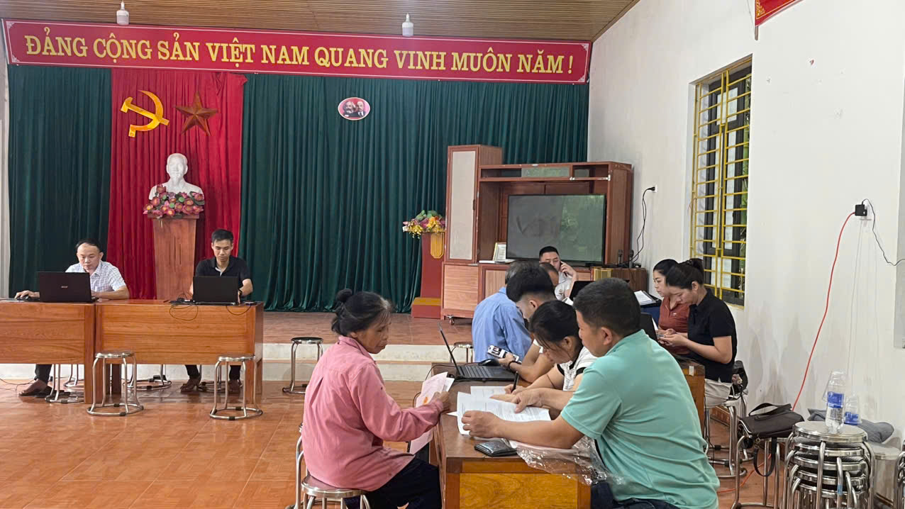 Xã Chợ Đồn rà soát, cập nhật hơn 3.000 thửa đất