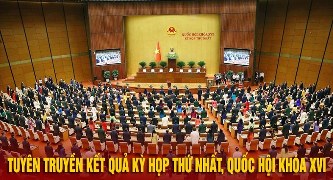 Kết quả Kỳ họp thứ nhất, Quốc hội hóa XVI