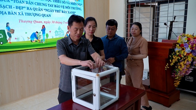 Xã Thượng Quan: Phát động “Thực hiện xây dựng nông thôn mới, giảm nghèo bền vững và phát triển kinh tế - xã hội vùng đồng bào DTTS&amp;MN” gắn với Lễ ra quân “Ngày thứ bảy xanh” trên địa bàn xã Thượng Quan năm 2026