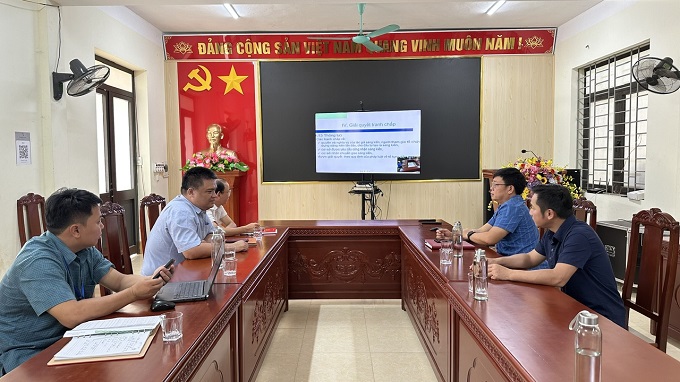 Xã Thượng Quan tham dự Hội nghị trực tuyến tập huấn về hoạt động sáng kiến