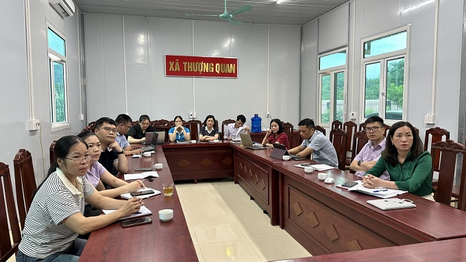 XÃ THƯỢNG QUAN THAM DỰ HỘI NGHỊ TRỰC TUYẾN TRIỂN KHAI THÁNG CAO ĐIỂM KHÁM SỨC KHỎE ĐỊNH KỲ CHO NGƯỜI DÂN TRÊN ĐỊA BÀN TỈNH THÁI NGUYÊN   