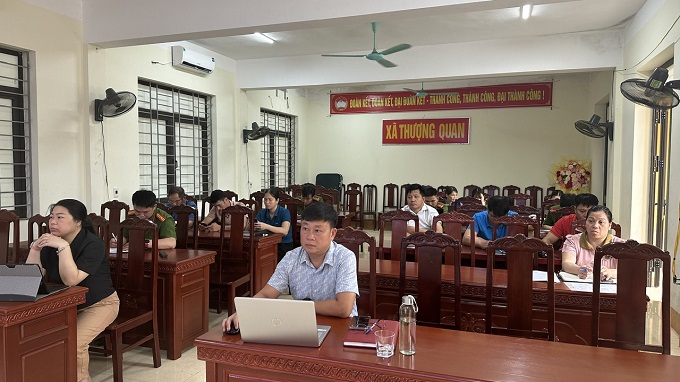 Xã Thượng Quan tham dự Lễ phát động phong trào thi đua thực hiện mục tiêu tăng trưởng bền vững 2 con số giai đoạn 2025 - 2030