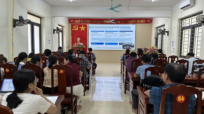 Thượng Quan tham dự Hội nghị tập huấn đánh giá, đo lường bằng KPI