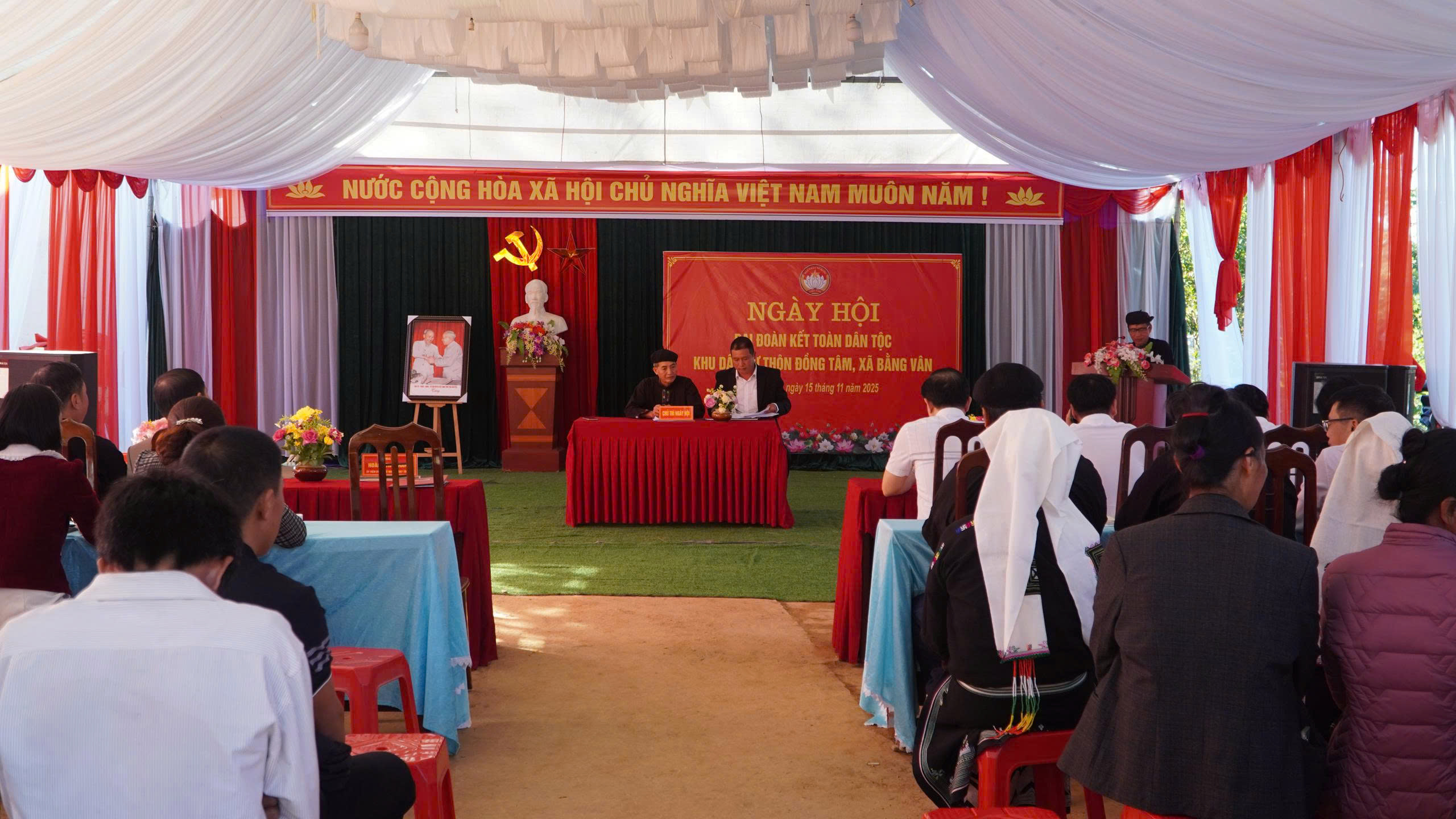 BẰNG VÂN TỔ CHỨC XONG NGÀY HỘI ĐẠI ĐOÀN KẾT TOÀN DÂN TỘC Ở KHU DÂN CƯ NĂM 2025