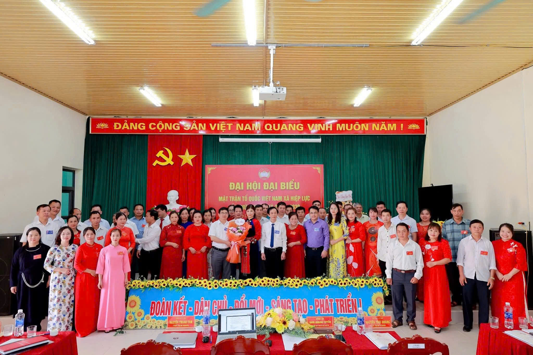 XÃ HIỆP LỰC TỔ CHỨC THÀNH CÔNG ĐẠI HỘI ĐẠI BIỂU MTTQ VIỆT NAM XÃ HIỆP LỰC LẦN THỨ I, NHIỆM KỲ 2025–2030 