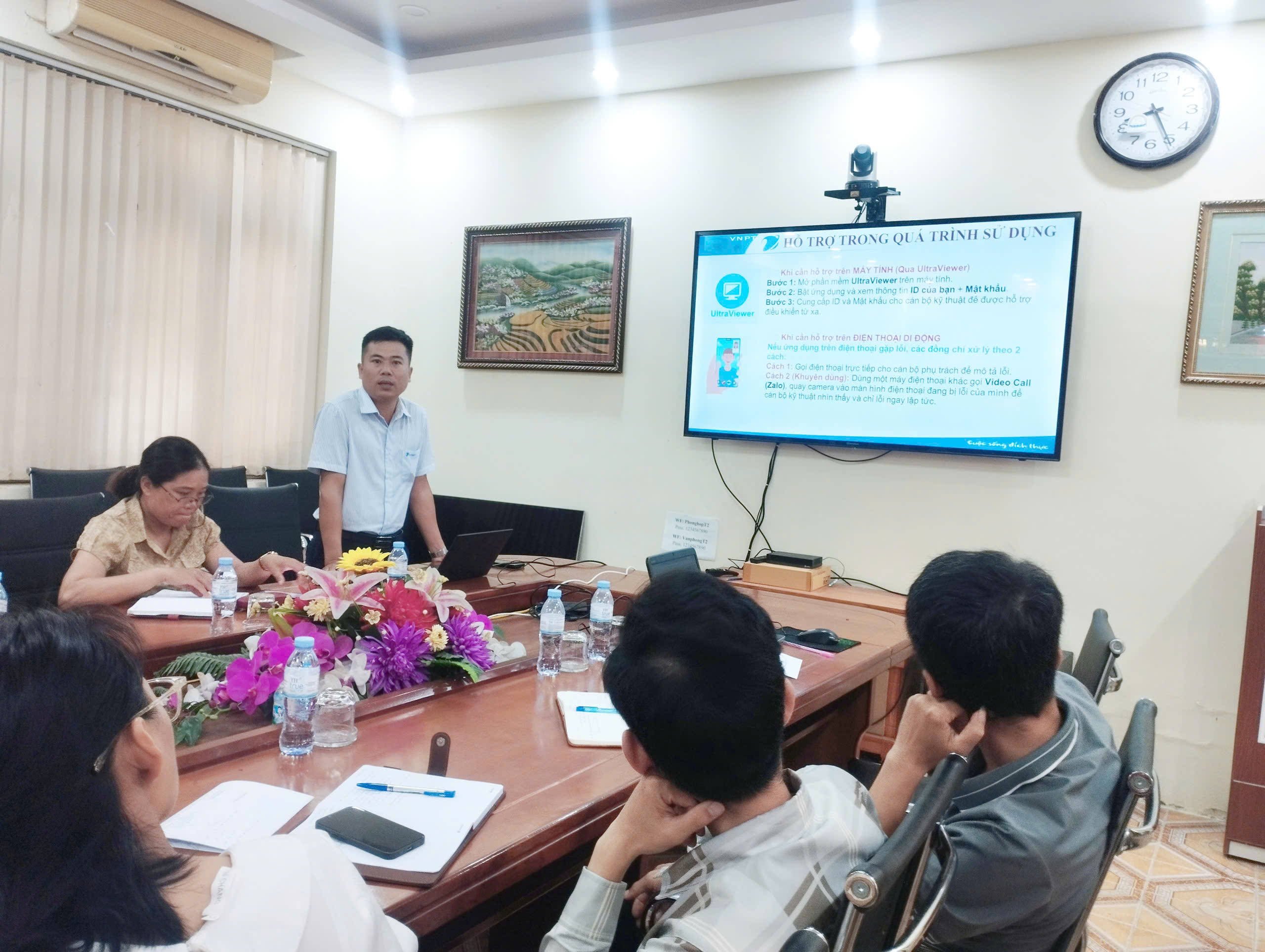 Tập huấn sử dụng Hệ thống quản lý văn bản và điều hành cho đội ngũ Trưởng, Phó Trưởng thôn