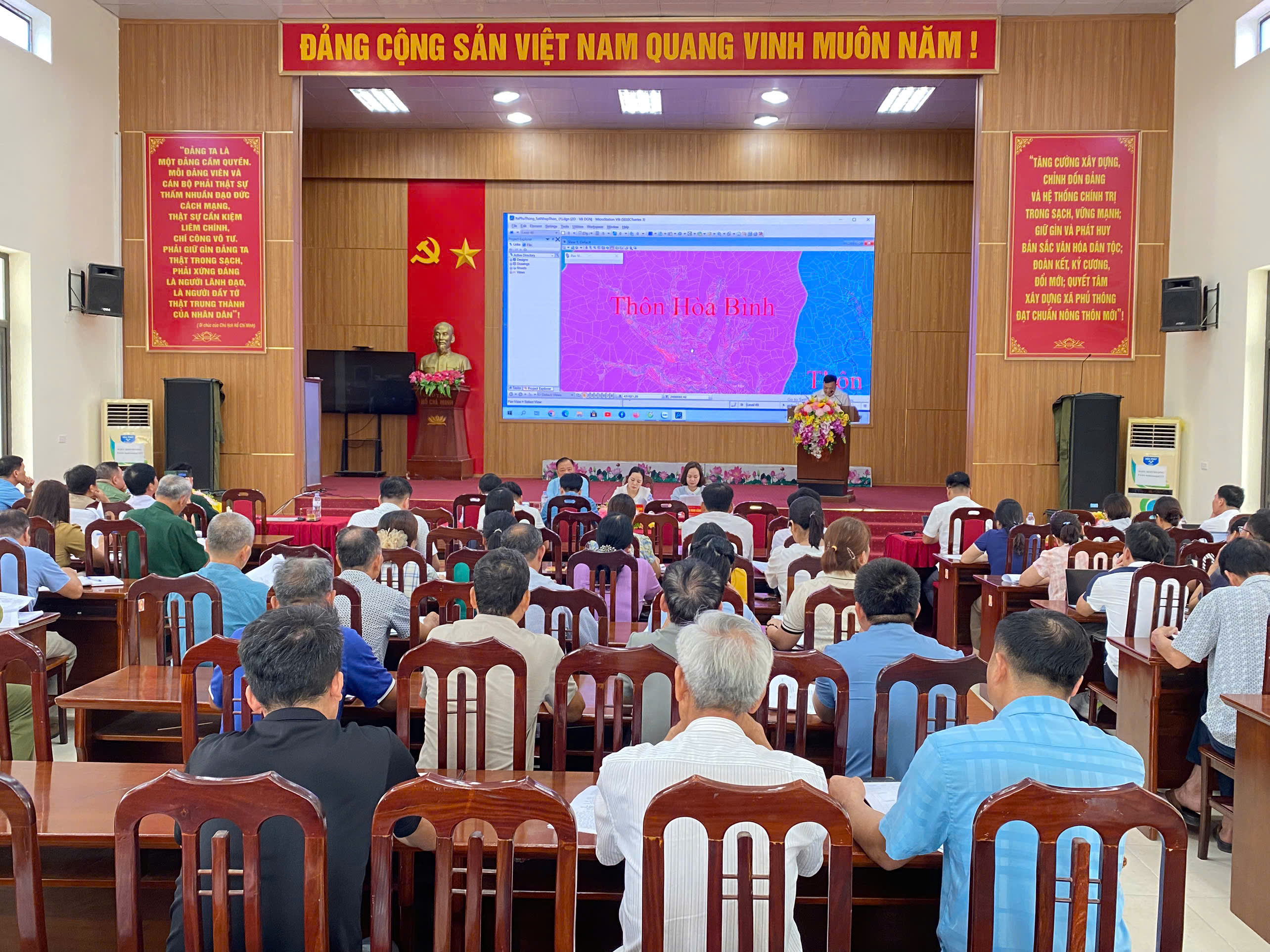HỘI NGHỊ BAN CHẤP HÀNH ĐẢNG BỘ XÃ PHỦ THÔNG (MỞ RỘNG) CHO Ý KIẾN ĐỀ ÁN SẮP XẾP, TỔ CHỨC LẠI, ĐỔI TÊN THÔN TRÊN ĐỊA BÀN