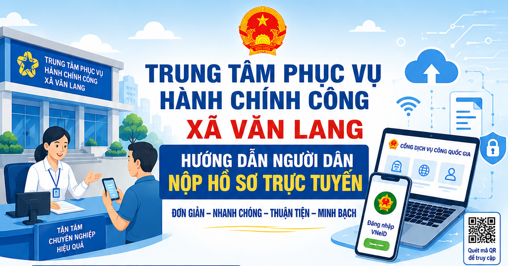 HƯỚNG DẪN NGƯỜI DÂN NỘP HỒ SƠ TRỰC TUYẾN  