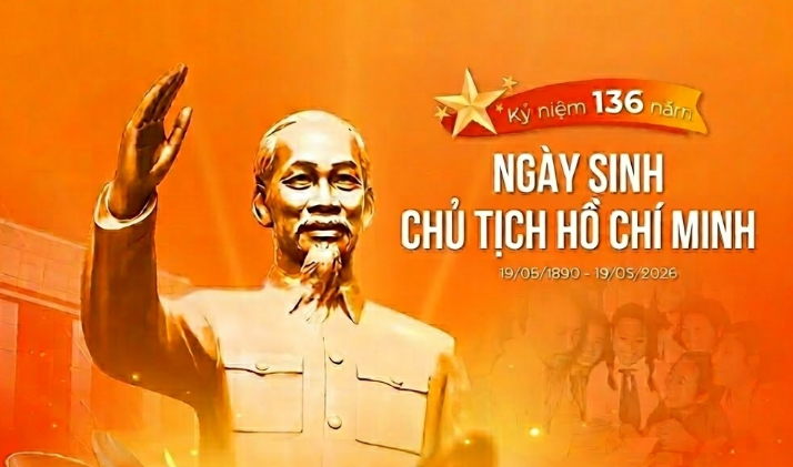 Kỷ niệm 136 năm Ngày sinh Chủ tịch Hồ Chí Minh (19/5/1890 – 19/5/2026)