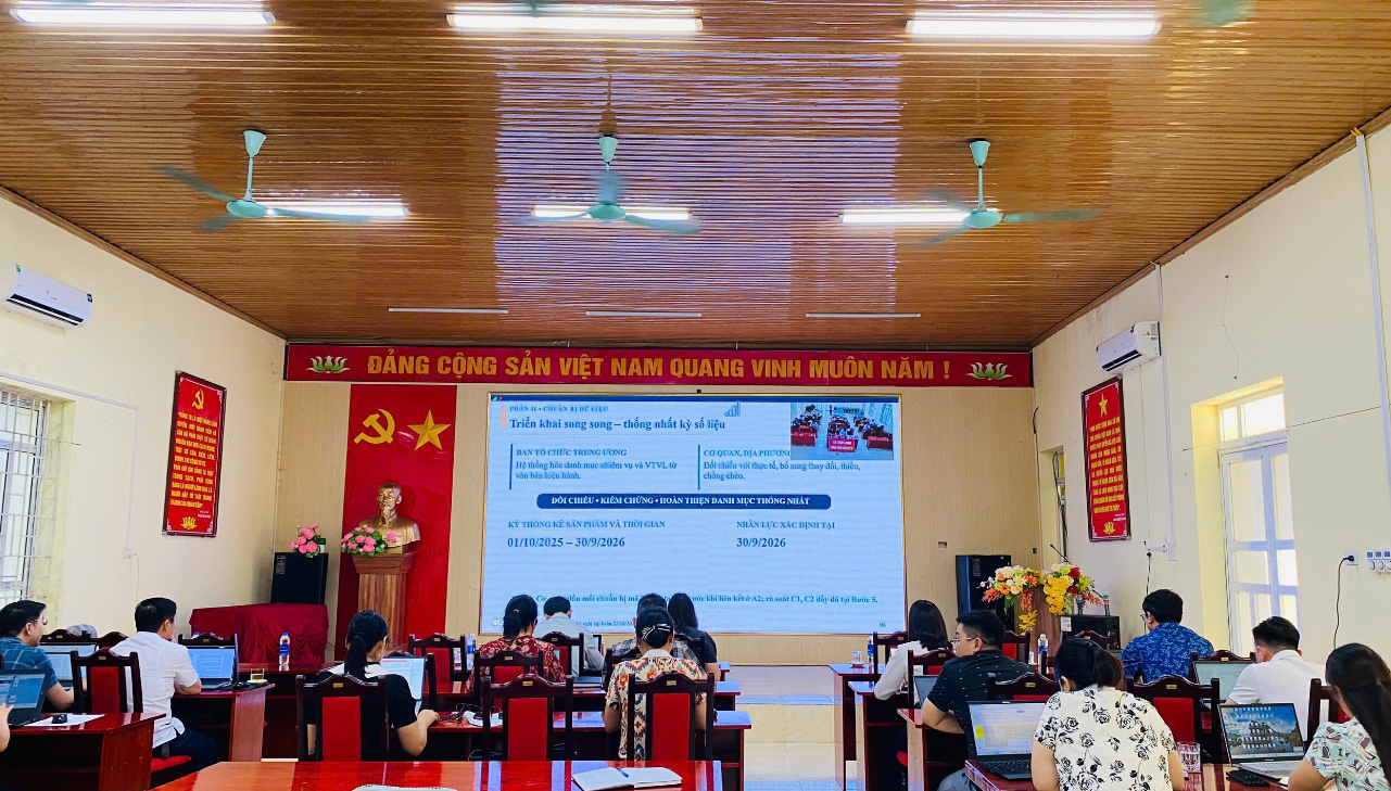 XÃ VĂN LANG THAM DỰ HỘI NGHỊ TRỰC TUYẾN VỀ XÂY DỰNG CƠ SỞ DỮ LIỆU VỊ TRÍ VIỆC LÀM GIAI ĐOẠN 2027–2031
