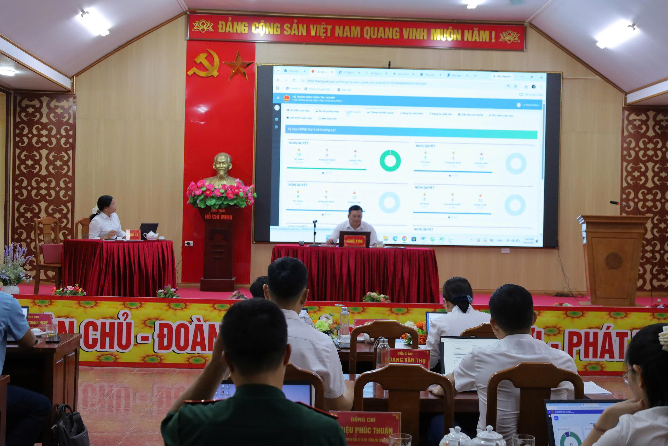 Từ “kỳ họp không giấy” đến đổi mới phương thức làm việc