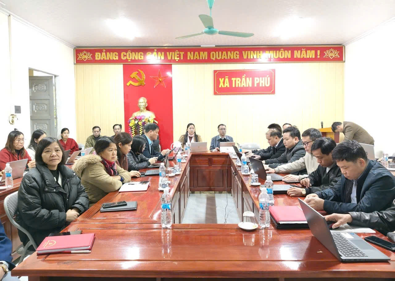 Xã Trần Phú tham dự Hội nghị báo cáo viên Trung ương tháng 01/2026