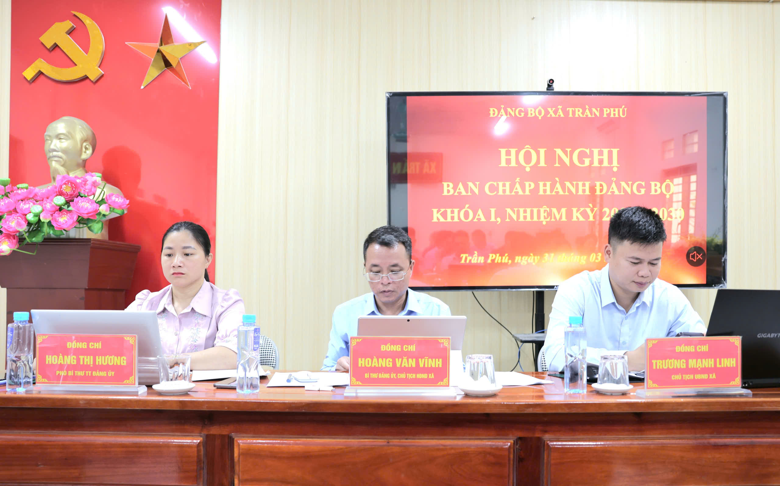 Hội nghị Ban chấp hành Đảng bộ xã khóa I, nhiệm kỳ 2025 - 2030