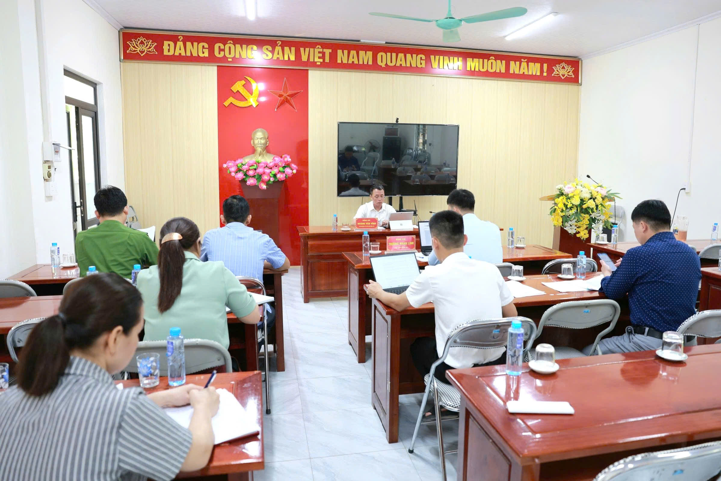 Phiên họp thứ tám Thường trực Hội đồng nhân dân xã Trần Phú khóa III, nhiệm kỳ 2026 - 2031  