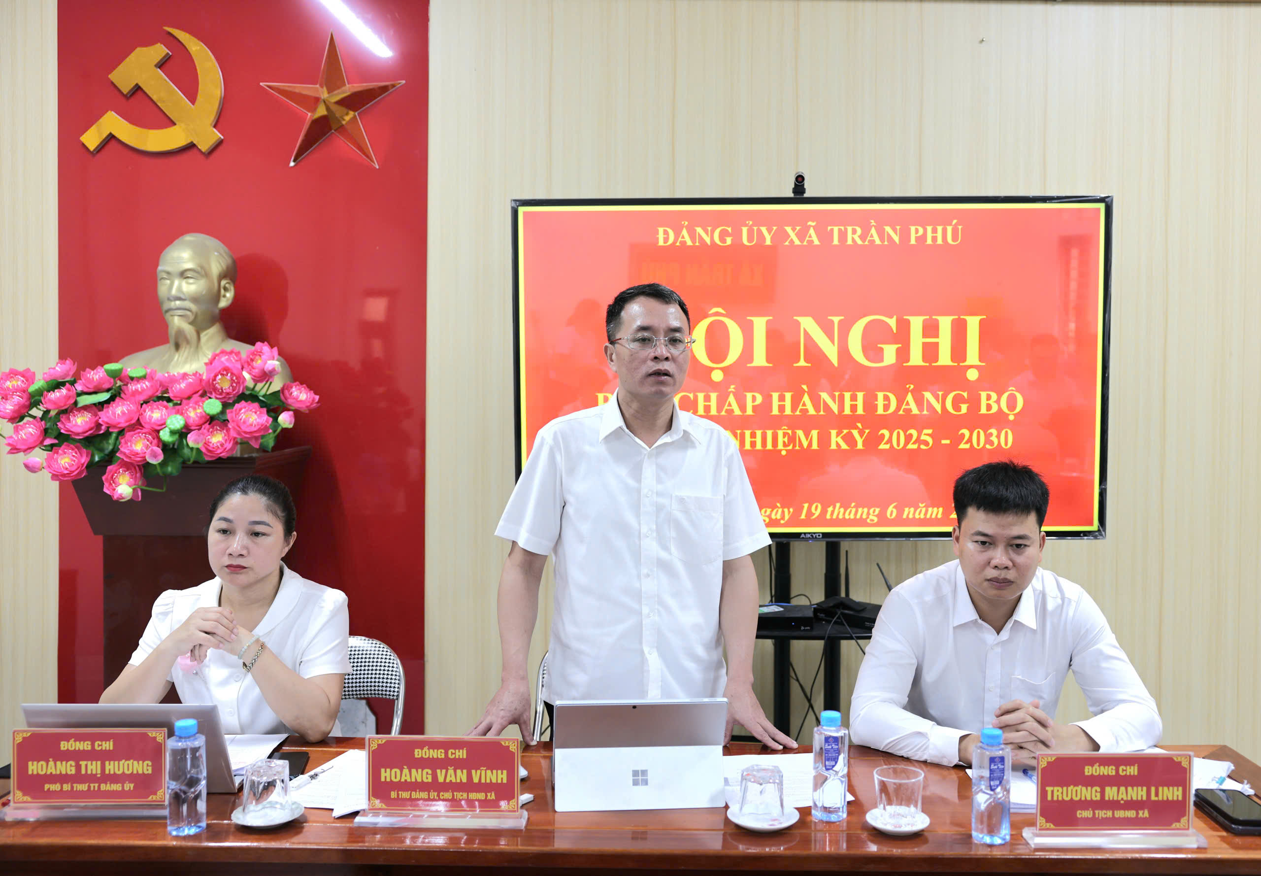Hội nghị Ban chấp hành Đảng bộ xã khóa I, nhiệm kỳ 2025 - 2030