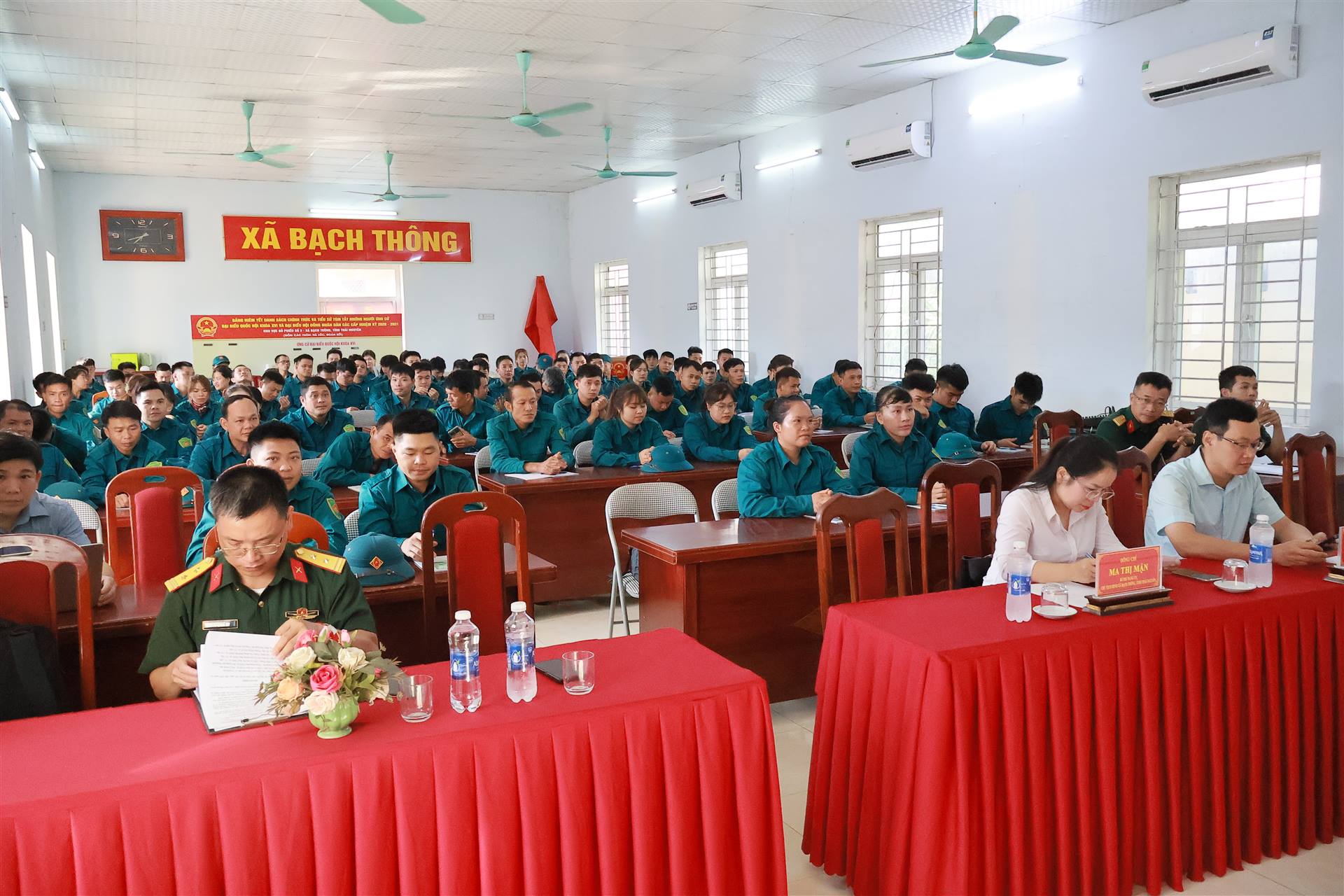XÃ BẠCH THÔNG KHAI MẠC HUẤN LUYỆN DÂN QUÂN NĂM 2026