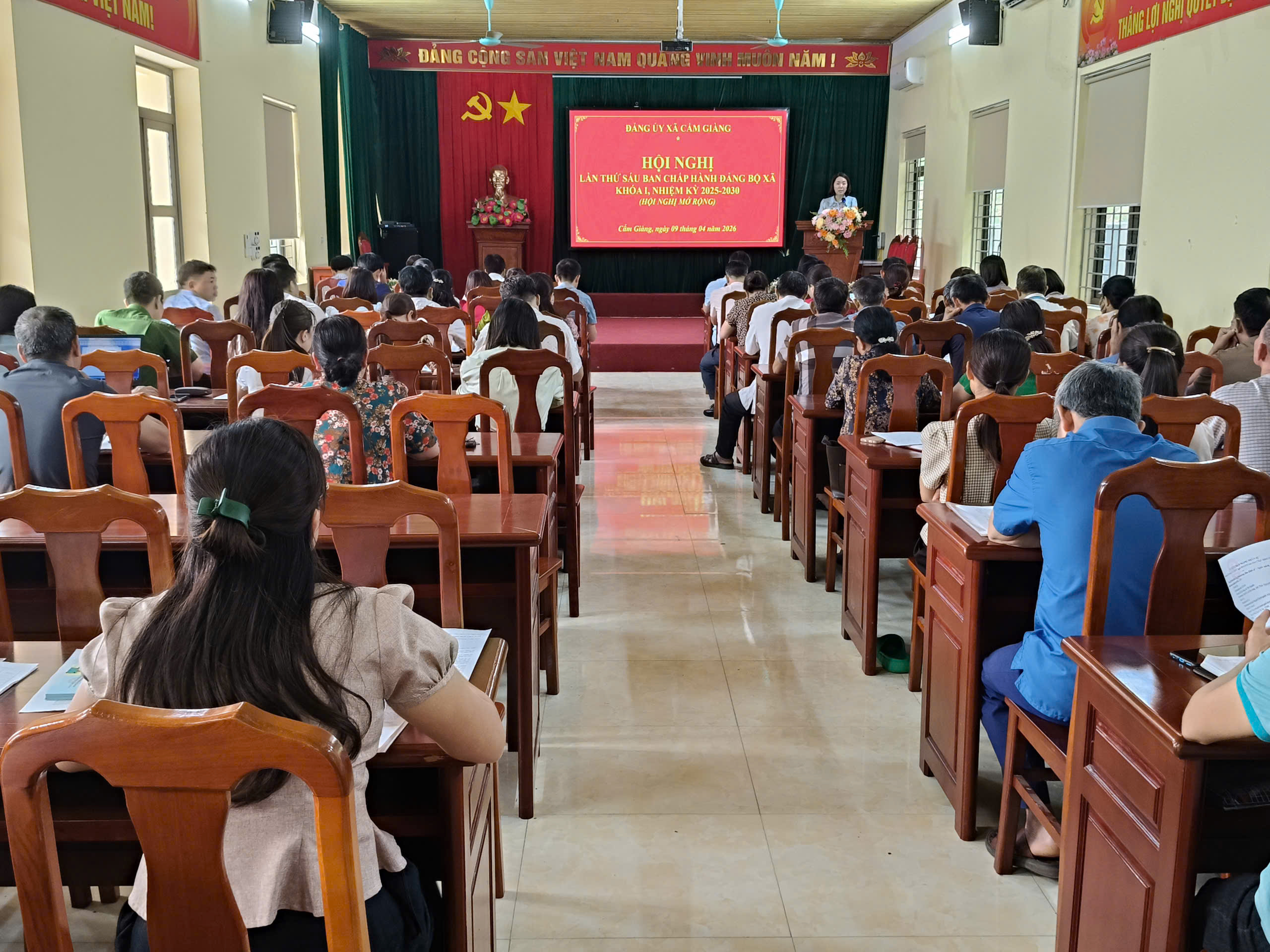 HỘI NGHỊ LẦN THỨ SÁU BAN CHẤP HÀNH ĐẢNG BỘ XÃ (MỞ RỘNG), KHÓA I, NHIỆM KỲ 2025 –2030