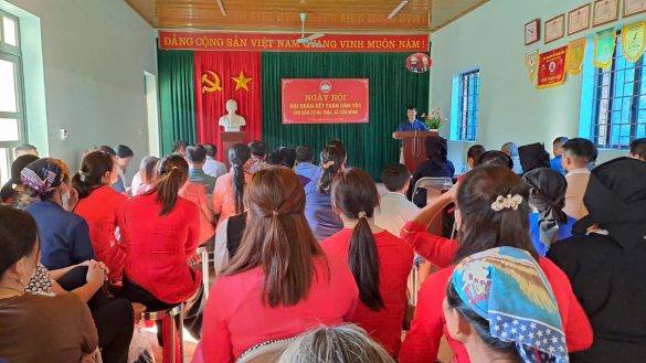 Ngày hội đại đoàn kết toàn dân tộc khu dân cư Nà Thỏa, xã Côn Minh
