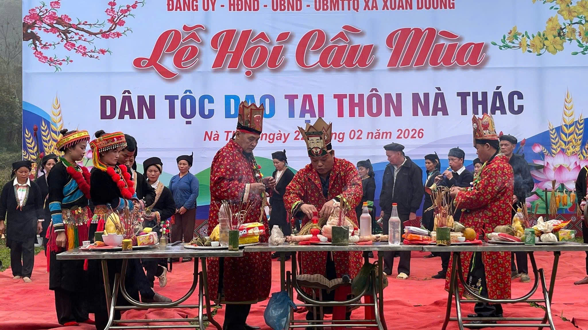 Lễ cầu mùa, cầu mưa của dân tộc Dao, Xã Xuân Dương 