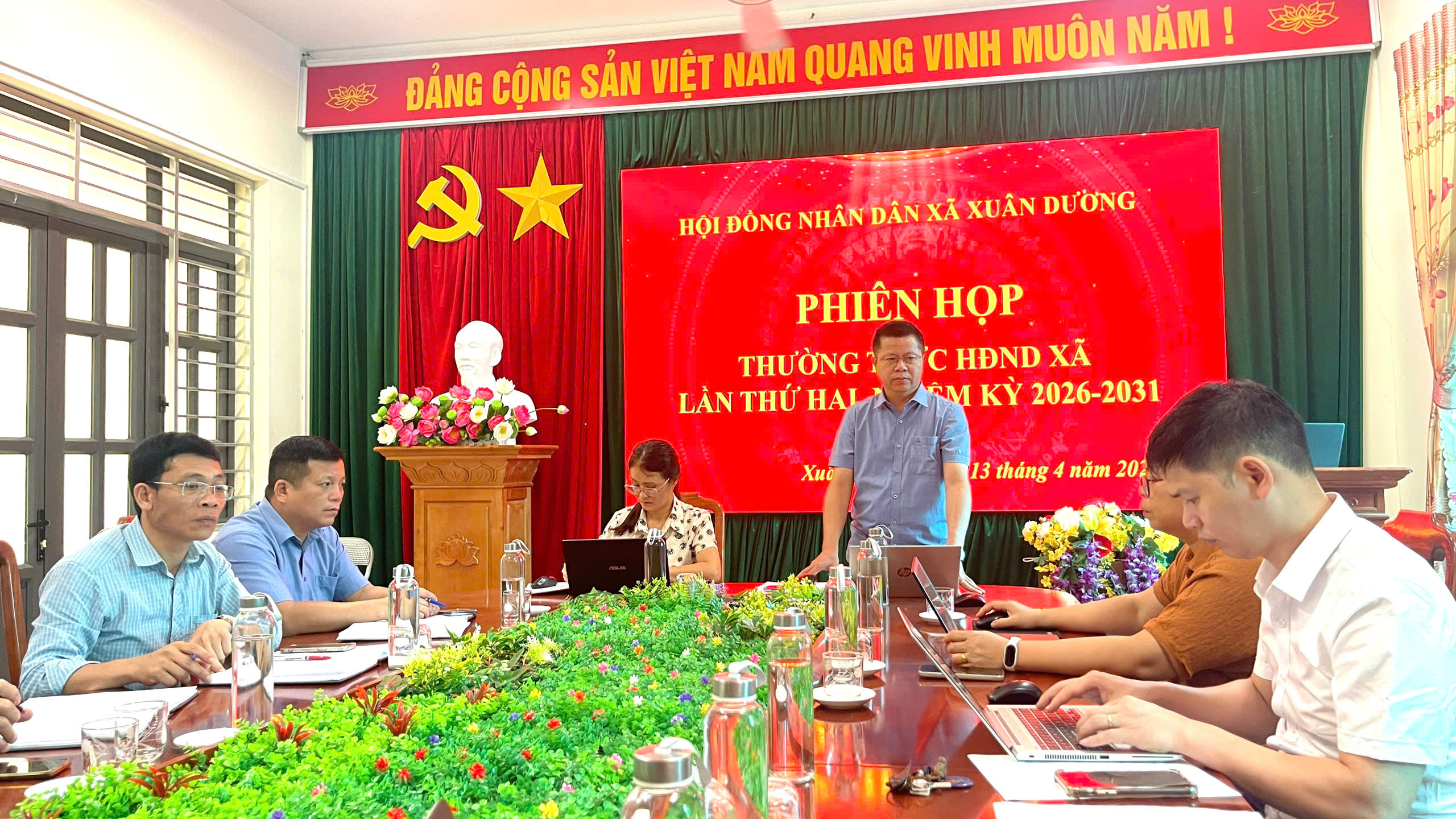 HĐND xã Xuân Dương tổ chức kỳ họp thứ 2, nhiệm kỳ 2026 - 2031