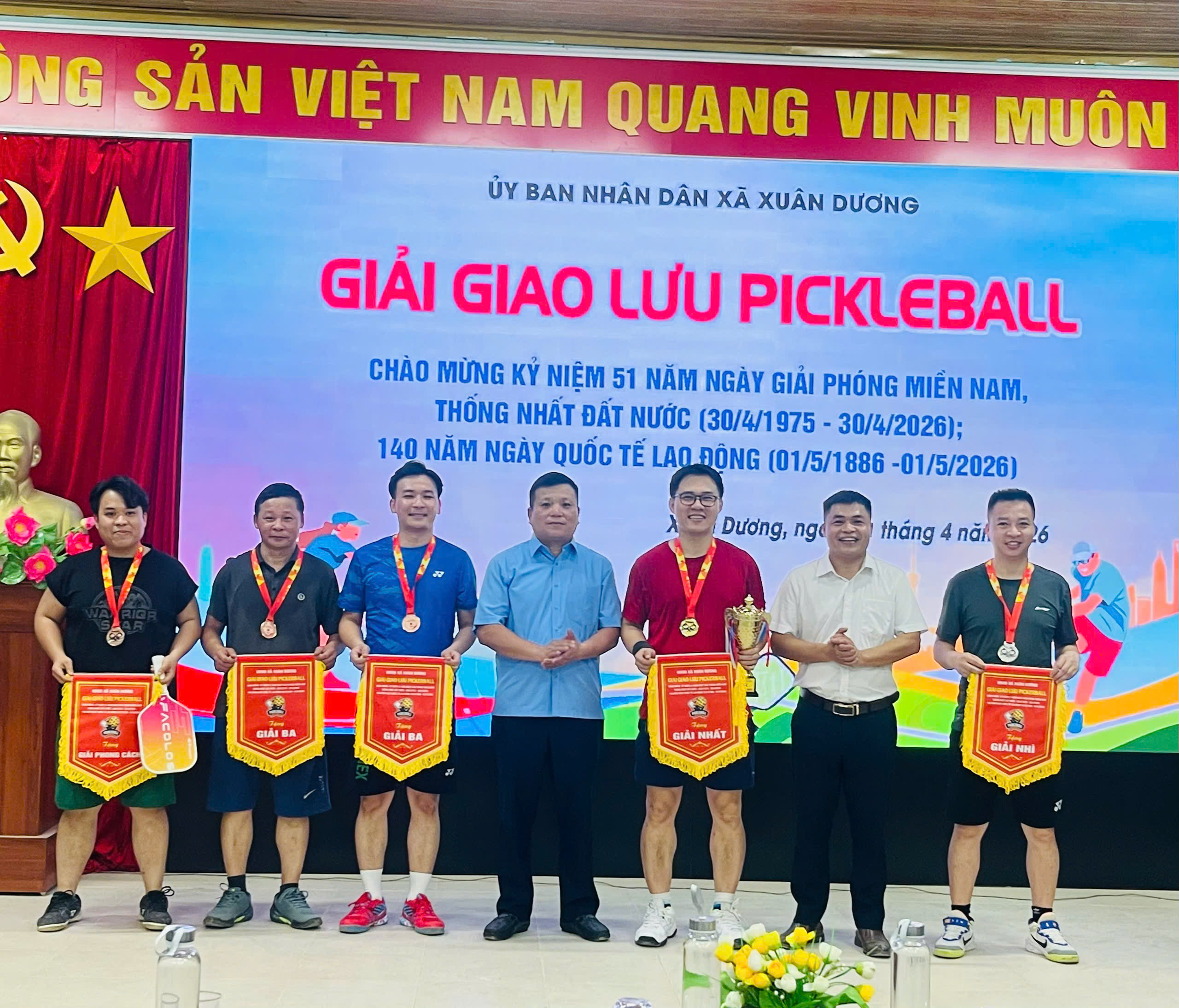Xuân Dương tổ chức giải thể thao chào mừng các ngày lễ lớn