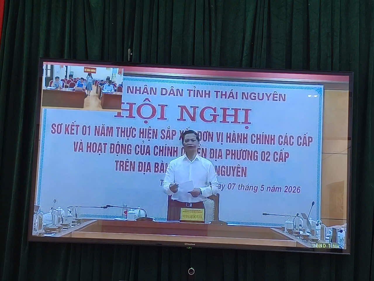 XÃ VĨNH THÔNG THAM DỰ HỘI NGHỊ SƠ KẾT 01 NĂM THỰC HIỆN SẮP XẾP ĐƠN VỊ HÀNH CHÍNH VÀ VẬN HÀNH CHÍNH QUYỀN ĐỊA PHƯƠNG 02 CẤP