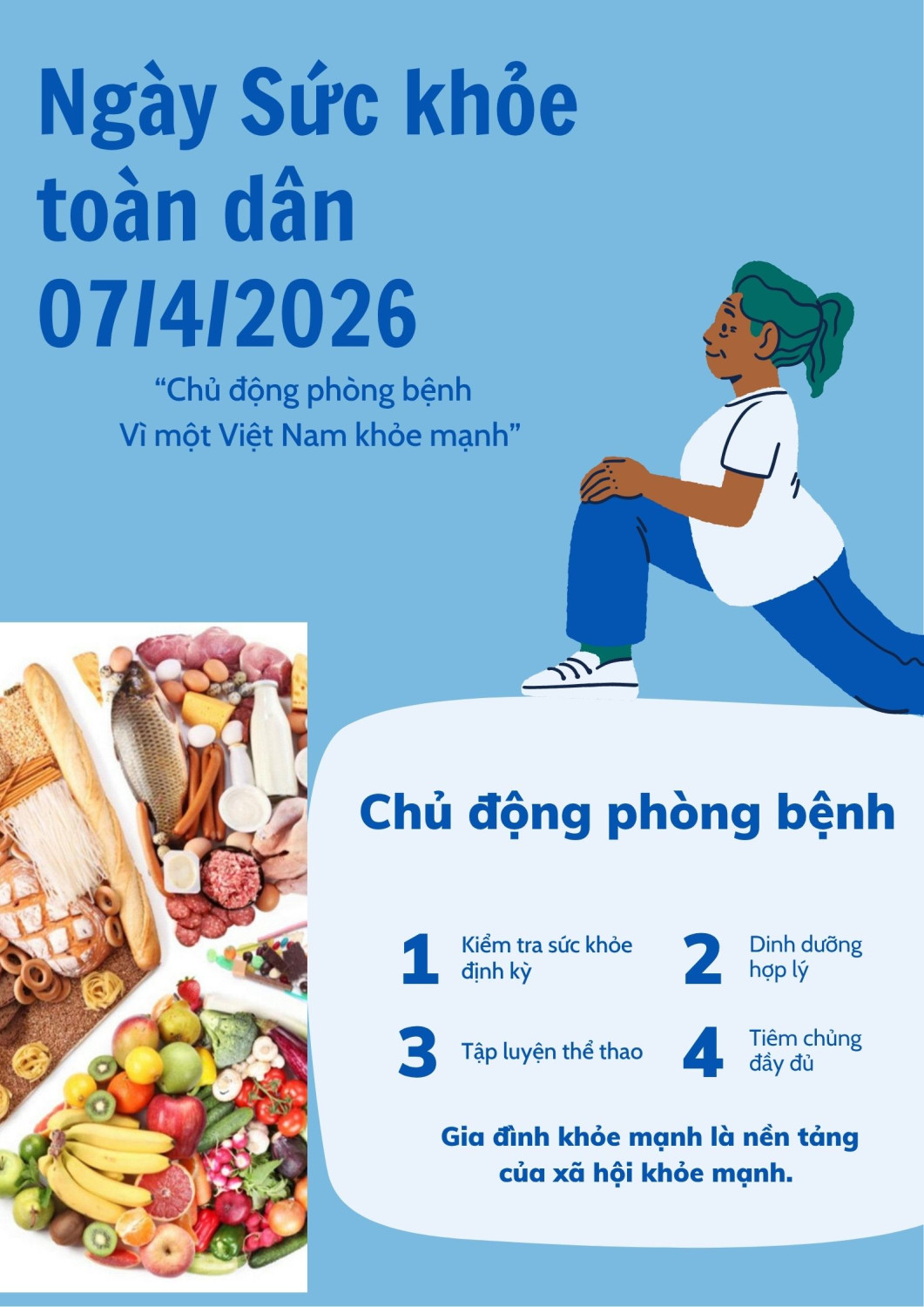 VĨNH THÔNG TRIỂN KHAI NHIỀU HOẠT ĐỘNG THIẾT THỰC HƯỞNG ỨNG NGÀY SỨC KHỎE TOÀN DÂN 07/4/2026