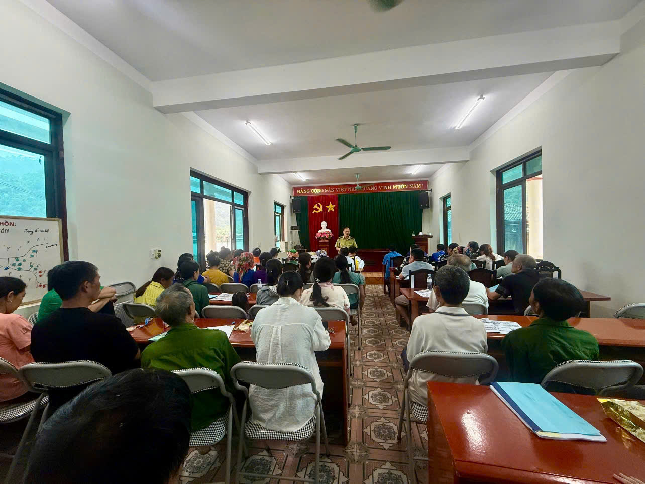 TẬP HUẤN PHÁP LUẬT VỀ CHĂN NUÔI, PHÒNG CHỐNG DỊCH BỆNH ĐỘNG VẬT VÀ PHÒNG CHÁY, CHỮA CHÁY RỪNG