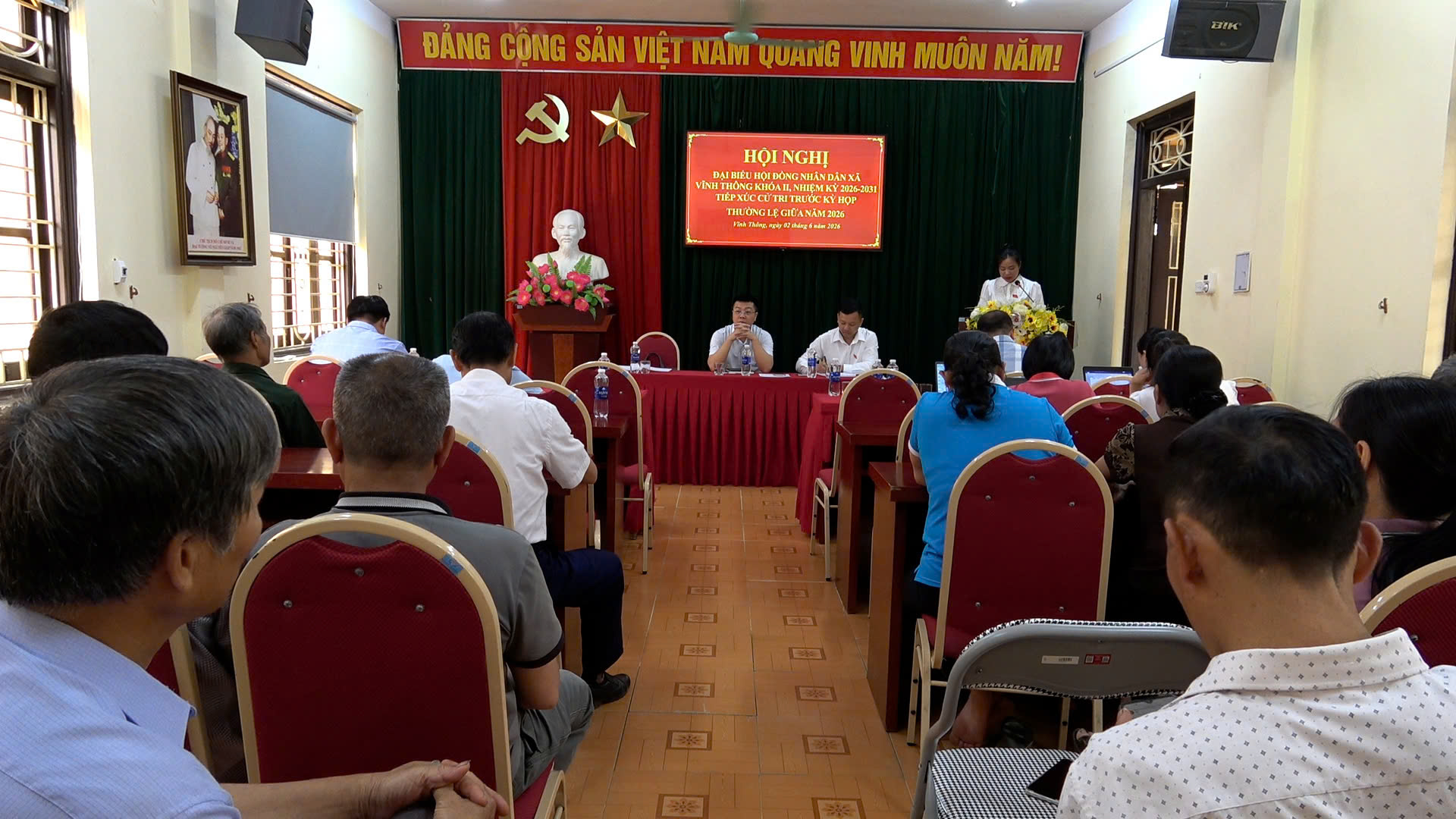 TỔ ĐẠI BIỂU HĐND XÃ ĐƠN VỊ BẦU CỬ SỐ 5 TIẾP XÚC CỬ TRI