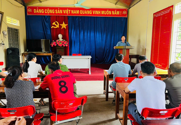XÃ PHONG QUANG TỔ CHỨC HỘI NGHỊ LẤY Ý KIẾN CỬ TRI VỀ ĐỀ ÁN SẮP XẾP, TỔ CHỨC LẠI CÁC THÔN TRÊN ĐỊA BÀN XÃ NĂM 2026
