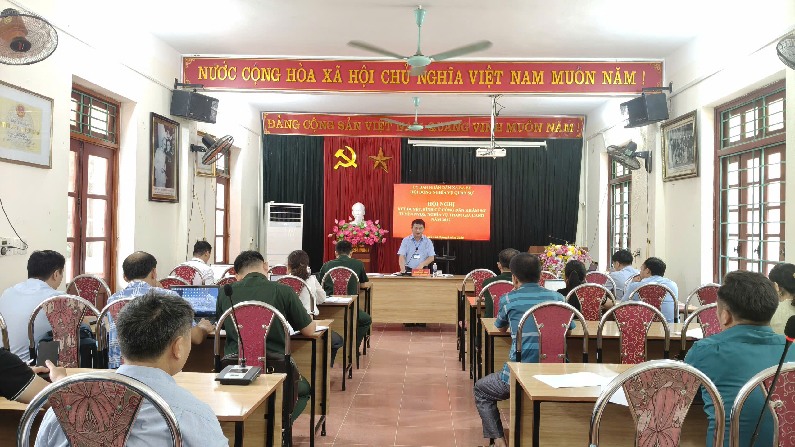 Xét duyệt, bình cử công dân khám tuyển nghĩa vụ quân sự, tham gia nghĩa vụ Công an nhân dân năm 2027