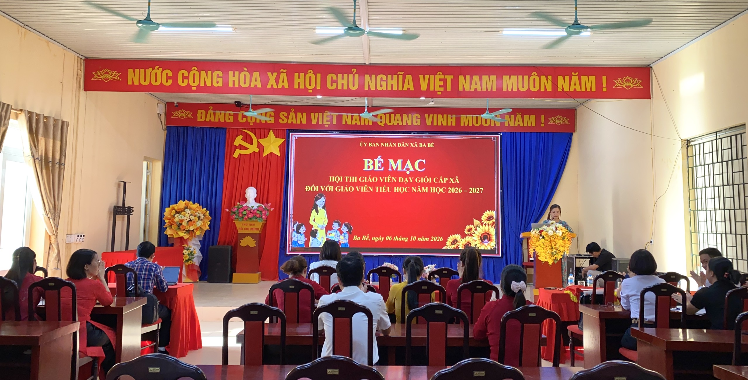 XÃ BA BỂ BẾ MẠC HỘI THI GIÁO VIÊN DẠY GIỎI CẤP XÃ NĂM HỌC 2026 – 2027