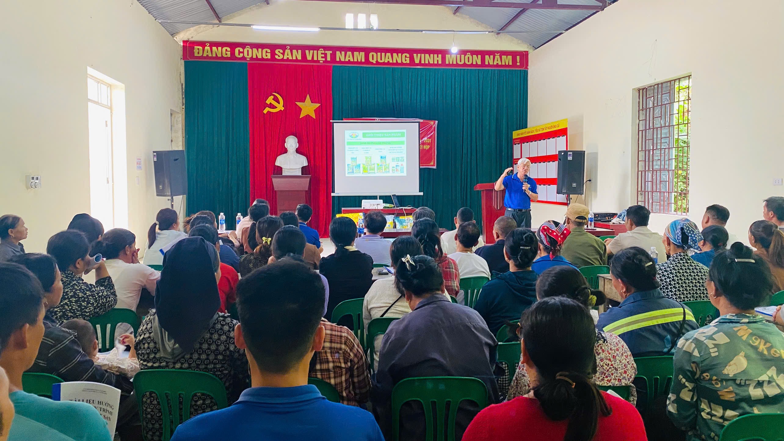 Tập huấn mô hình sản xuất lúa theo hướng hữu cơ