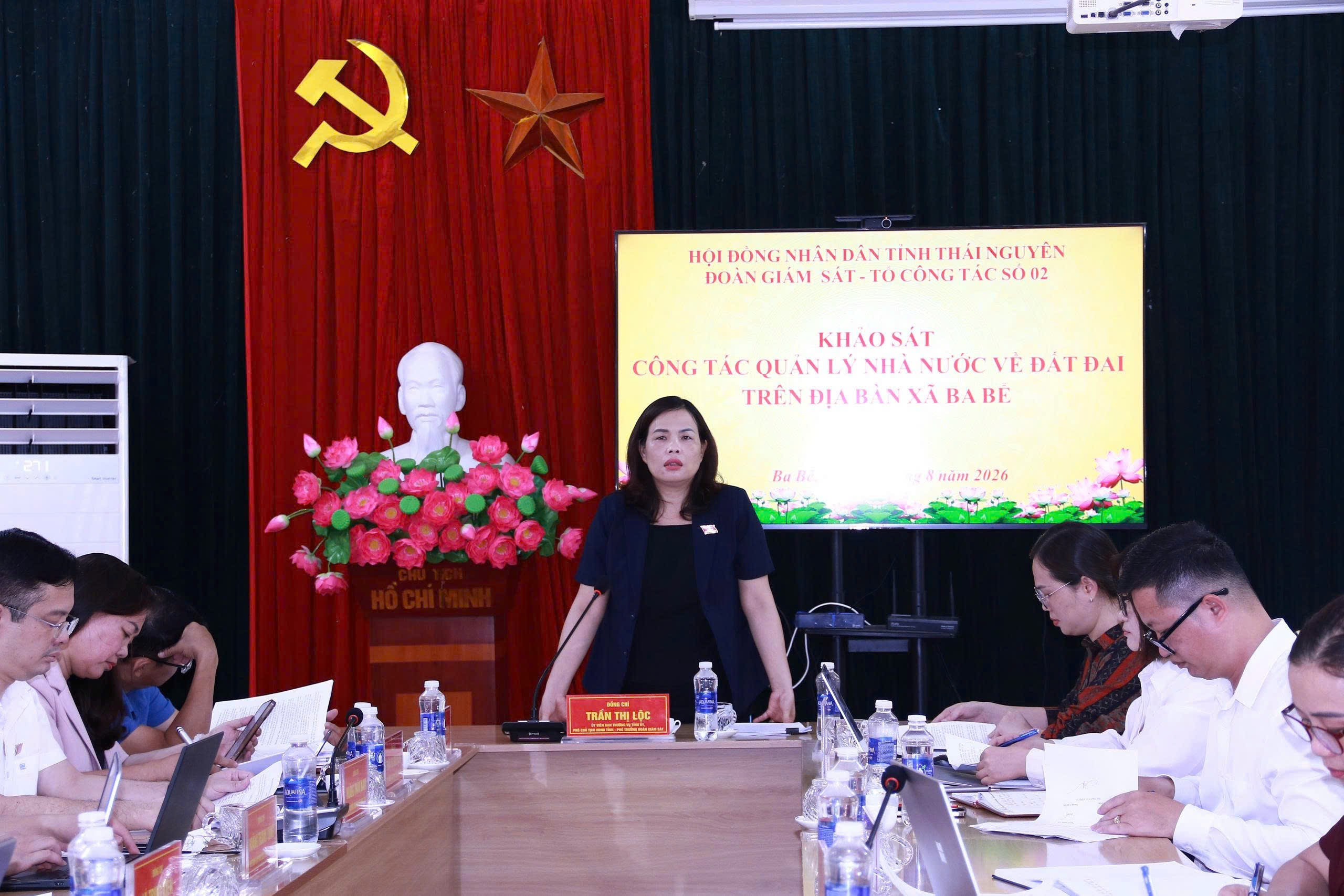 Khảo sát công tác quản lý nhà nước về đất đai tại Ba Bể