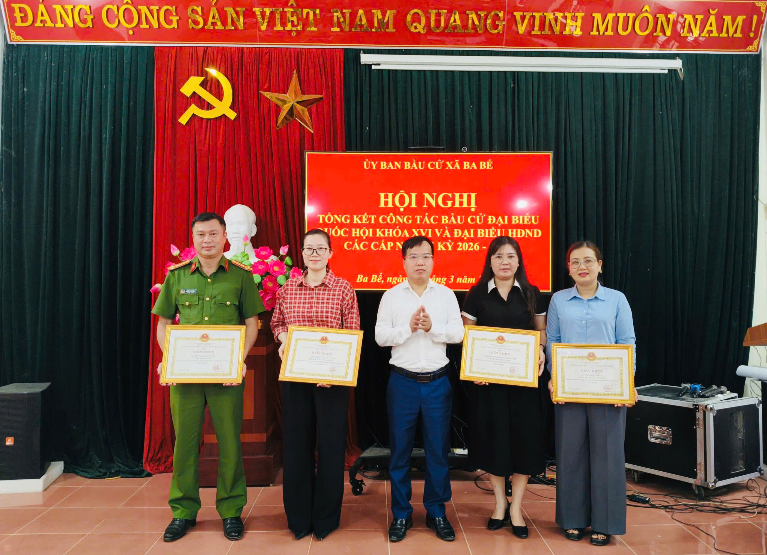 Ba Bể tổ chức thành công cuộc bầu cử đại biểu Quốc hội khóa XVI và đại biểu HĐND các cấp nhiệm kỳ 2026–2031