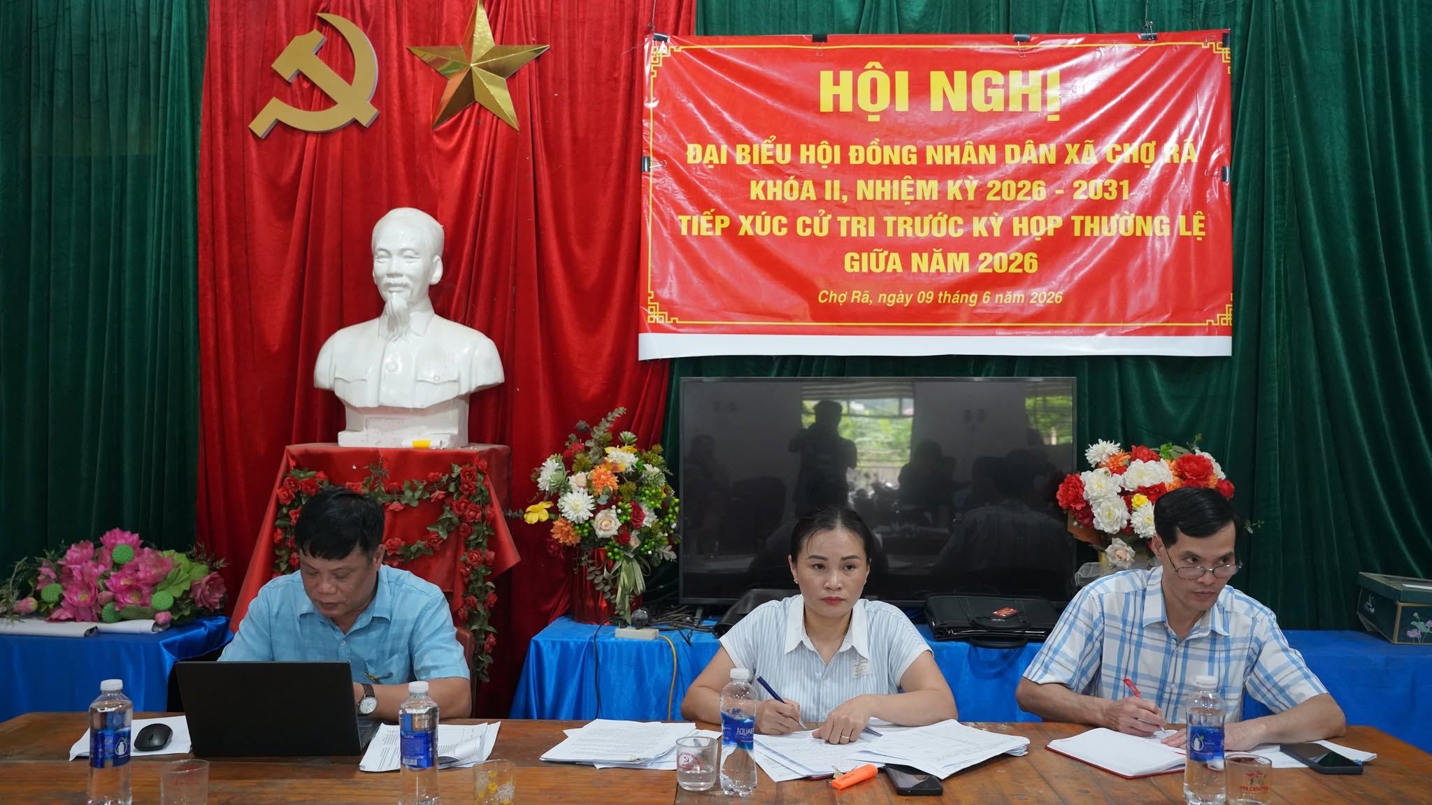 Tổ đại biểu số 2, HĐND xã Chợ Rã khóa II, nhiệm kỳ 2026 - 2031, TXCT trước Kỳ họp thường lệ giữa năm 2026