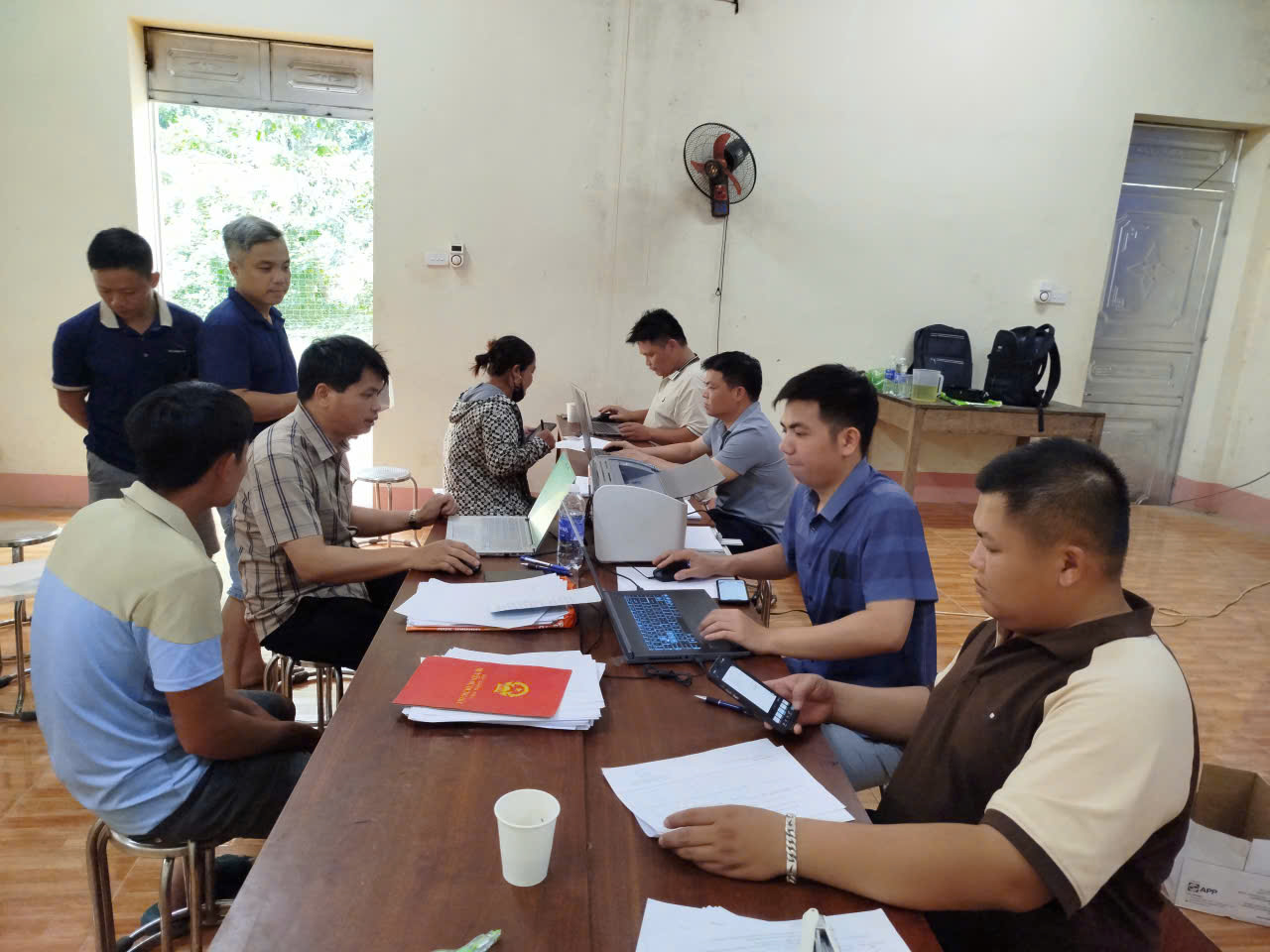 Xã Phúc Lộc đẩy nhanh tiến độ đăng ký đất đai, xây dựng cơ sở dữ liệu đất đai