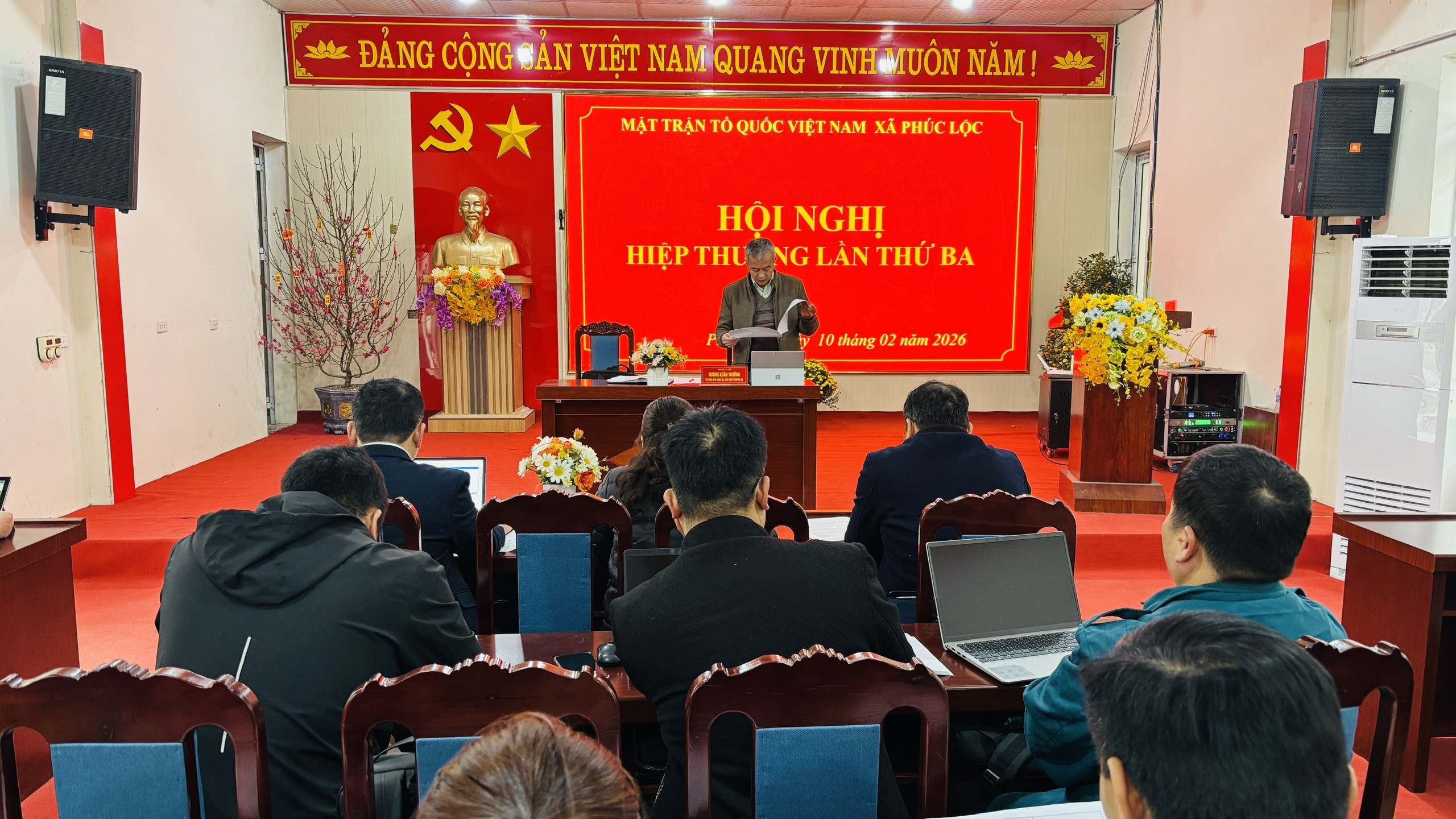 Xã Phúc Lộc hiệp thương lần thứ ba chọn 34 người ứng cử Đại biểu HĐND xã