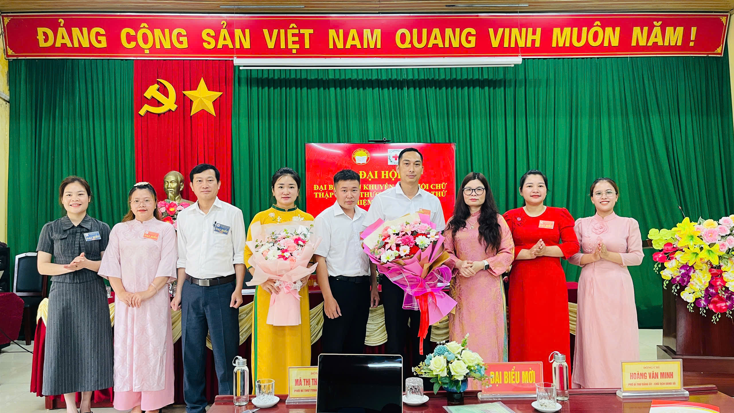 THƯỢNG MINH TỔ CHỨC THÀNH CÔNG ĐẠI HỘI ĐẠI BIỂU HỘI CHỮ THẬP ĐỎ XÃ THƯỢNG MINH LẦN THỨ I, NHIỆM KỲ 2026 – 2031
