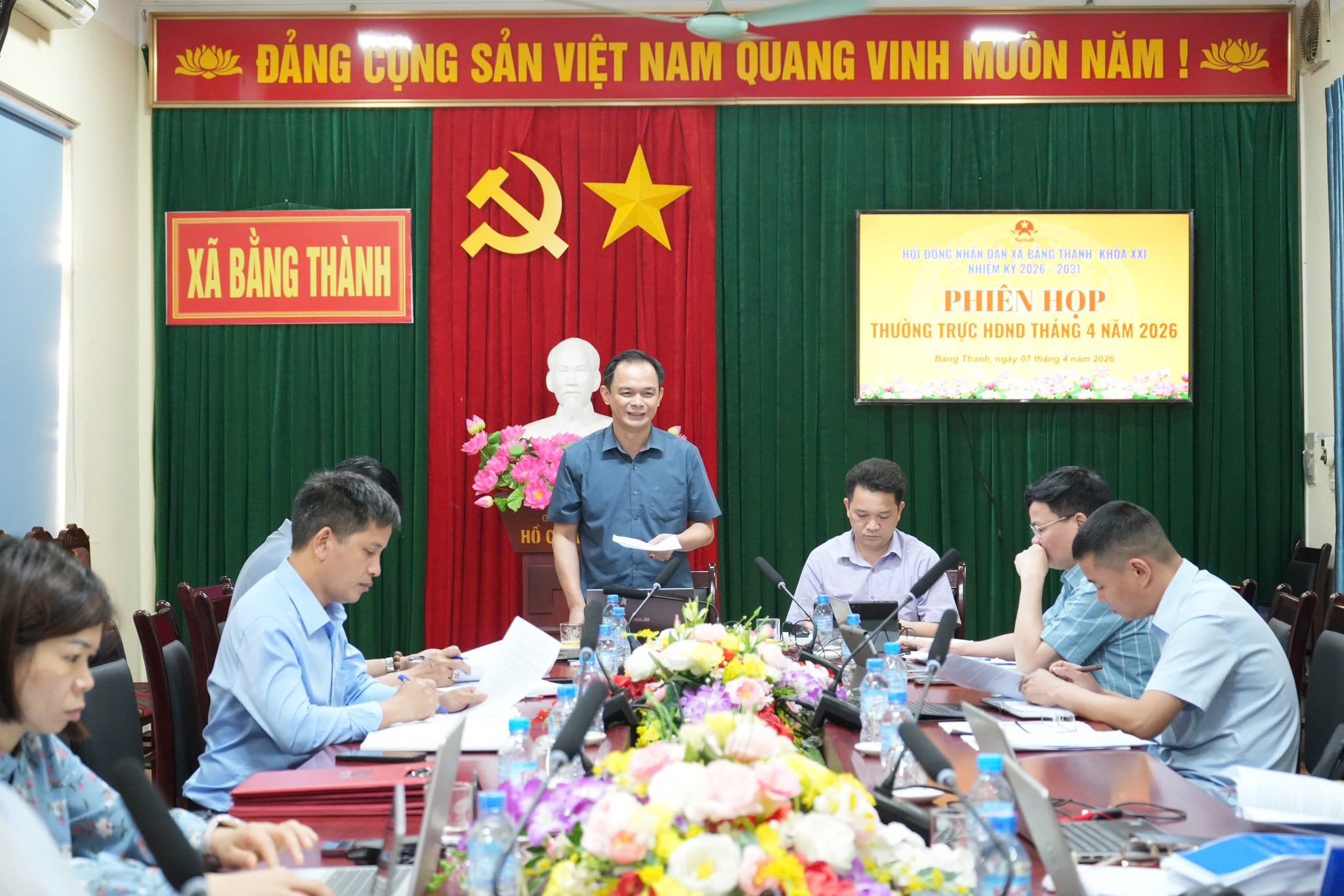 KÝ KẾT QUY CHẾ PHỐI HỢP GIỮA HĐND, UBND VÀ UỶ BAN MTTQ VIỆT NAM XÃ BẰNG THÀNH