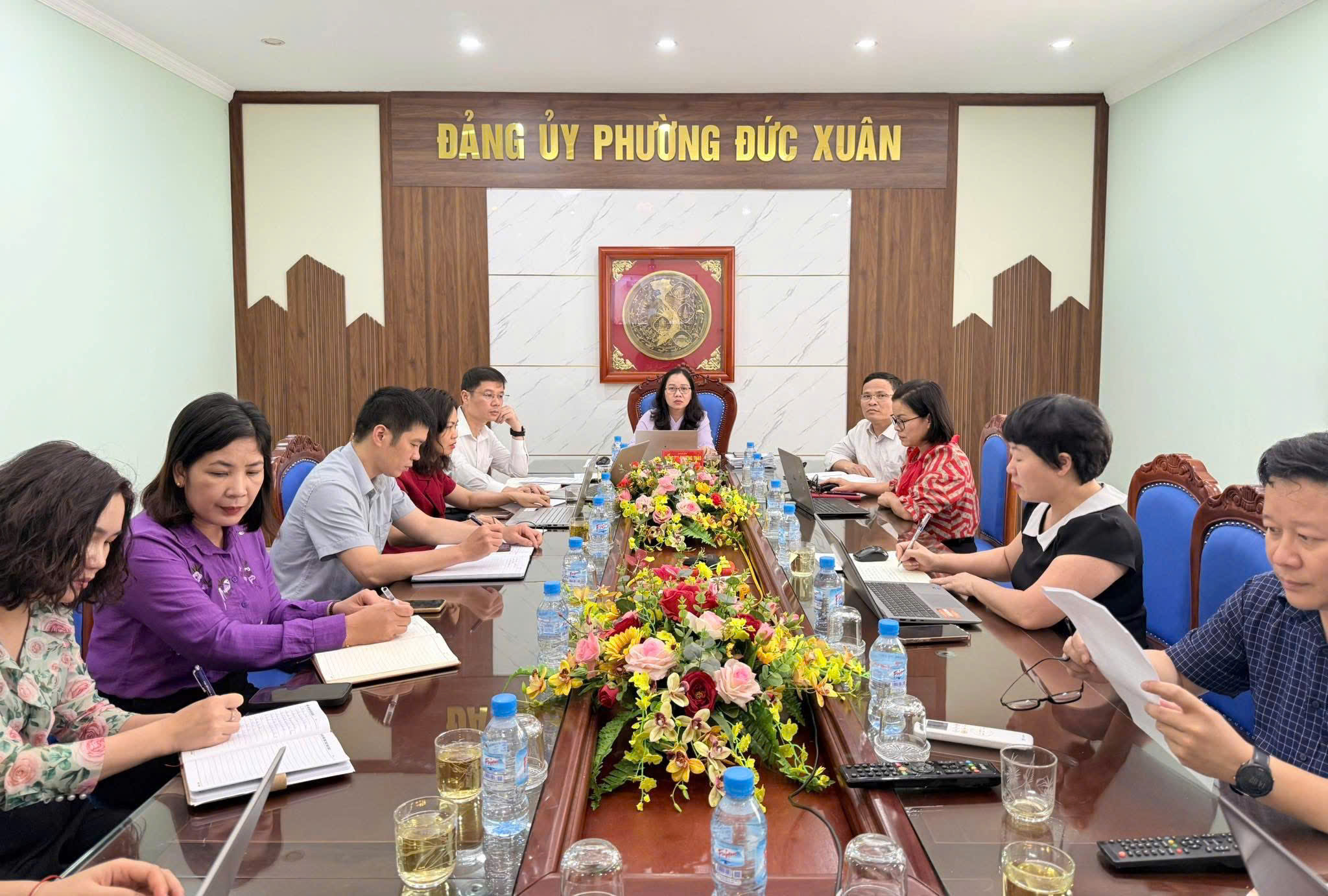 PHƯỜNG ĐỨC XUÂN THAM DỰ HỘI NGHỊ GIAO BAN TRỰC TUYẾN NGÀNH TỔ CHỨC XÂY DỰNG ĐẢNG QUÝ I NĂM 2026