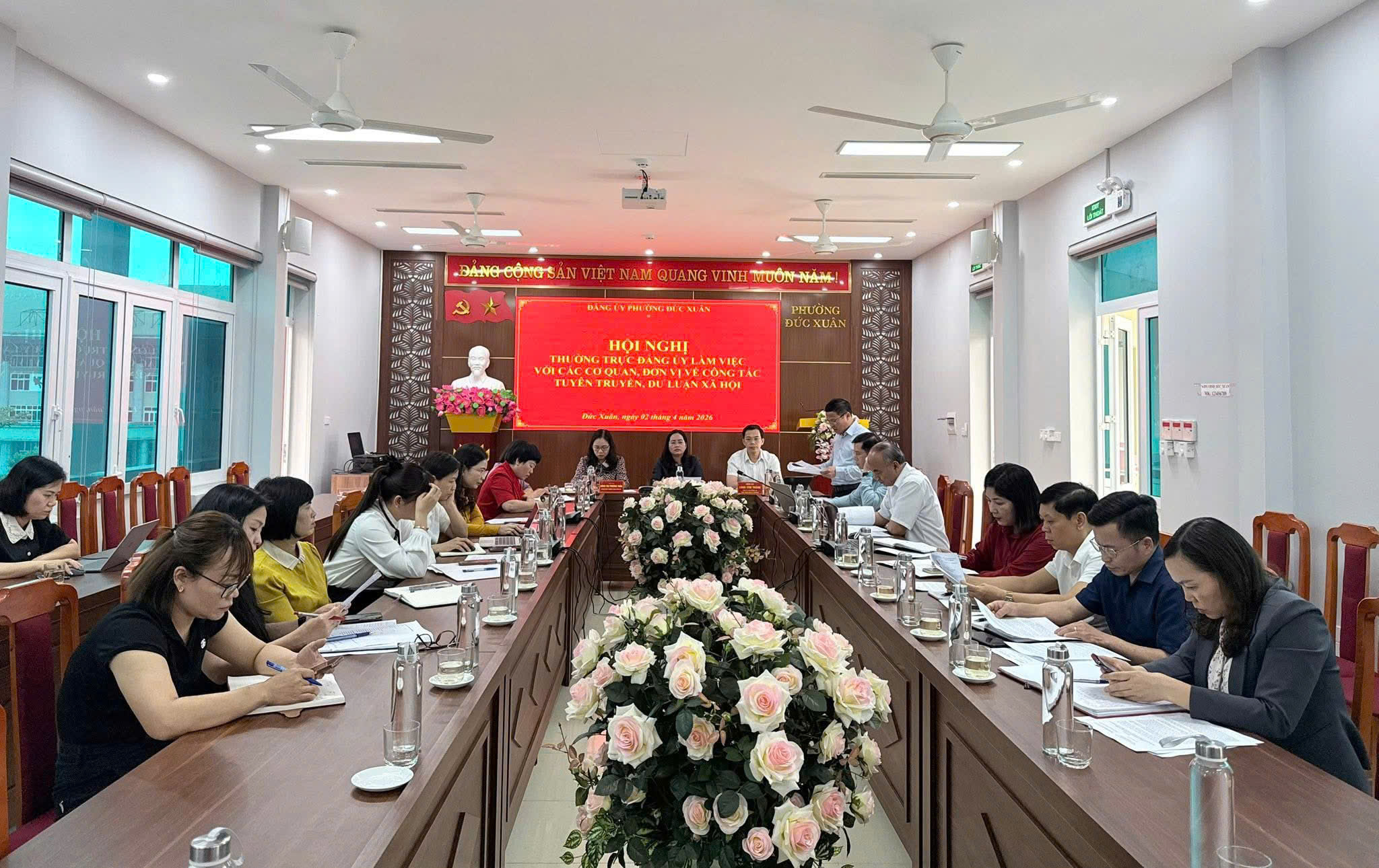 TIẾP TỤC ĐẨY MẠNH, NÂNG CAO HIỆU QUẢ CÔNG TÁC TUYÊN TRUYỀN, LAN TOẢ THÔNG TIN TÍCH CỰC