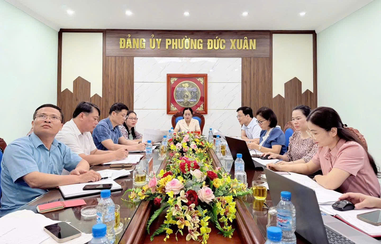 HỌP BAN CHỈ ĐẠO SẮP XẾP, SÁP NHẬP TỔ DÂN PHỐ THUỘC PHƯỜNG ĐỨC XUÂN NĂM 2026 