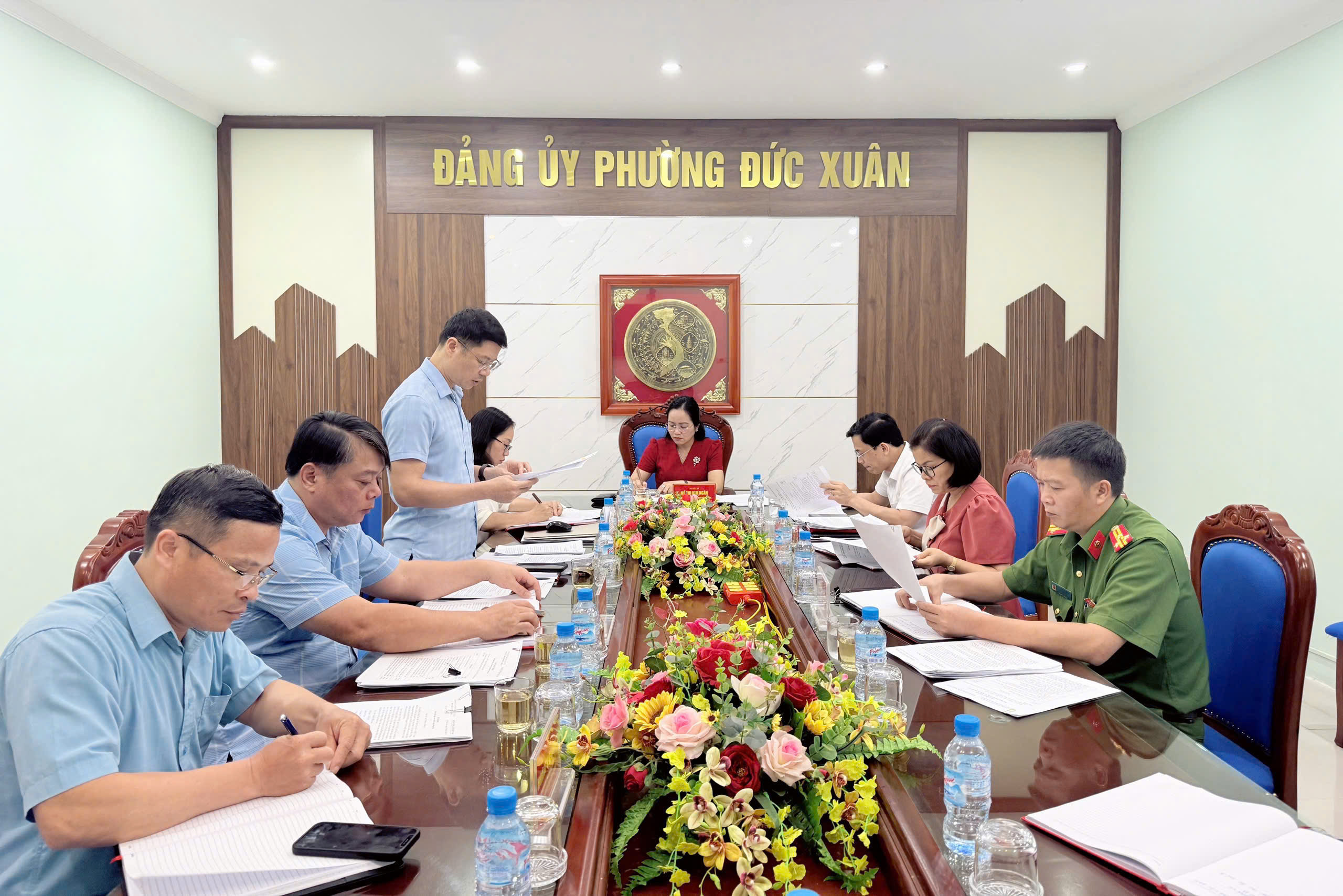 HỘI NGHỊ BAN THƯỜNG VỤ ĐẢNG ỦY PHƯỜNG ĐỨC XUÂN LẦN THỨ 33 QUYẾT NGHỊ NHIỀU NỘI DUNG QUAN TRỌNG 