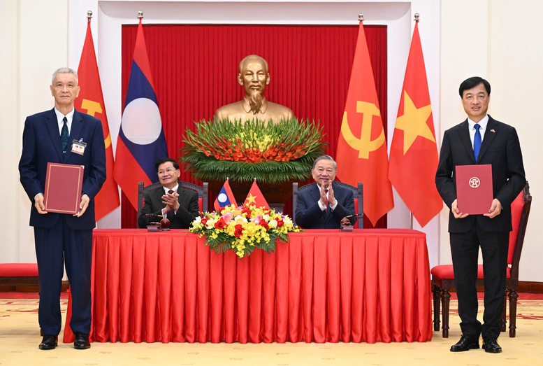 Củng cố nền tảng chính trị vững chắc, đưa quan hệ Việt - Lào ngày càng đi vào chiều sâu- Ảnh 3.