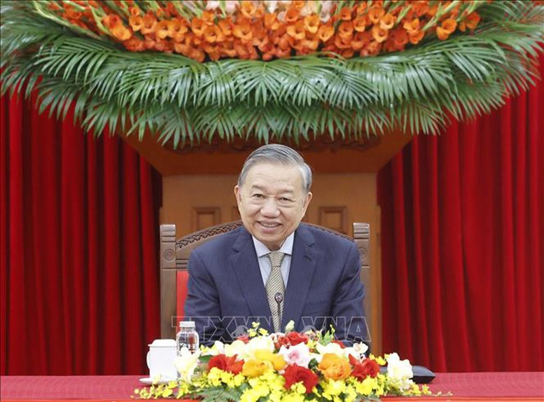 Tổng Bí thư Tô Lâm điện đàm với Tổng thống Hàn Quốc Lee Jae Myung- Ảnh 2.