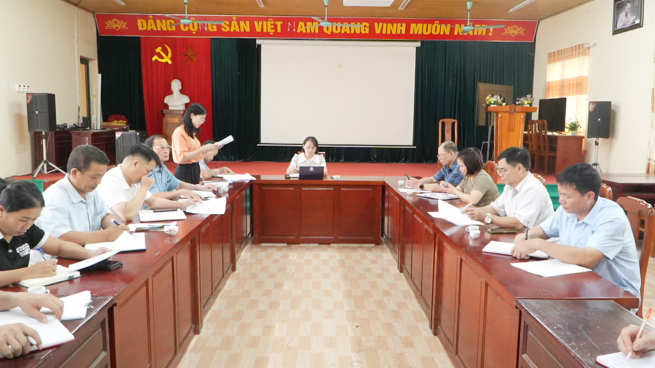  MTTQ VIỆT NAM XÃ NAM CƯỜNG VÀ CÁC ĐOÀN THỂ TỔ CHỨC GIAO BAN CÔNG TÁC THÁNG 8/2026. 